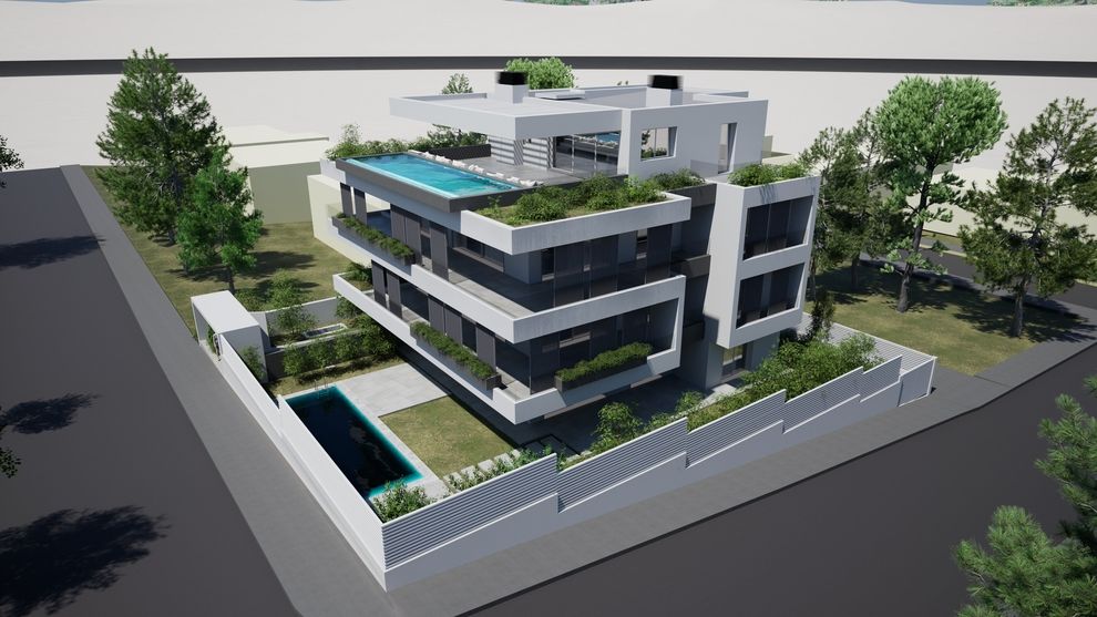 Κεφαλάρι – Υπό Κατασκευή Ρετιρέ 330 τ.μ. με Roof Garden και Πισίνα thumbnail